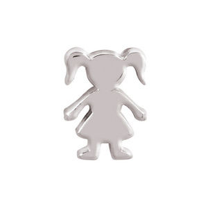 ❤️ Girl Child Charm Origami Owl ❤️